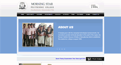 Desktop Screenshot of morningstarpoly.org